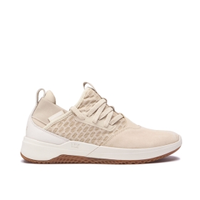 Mens Supra Low Top Shoes TITANIUM Mojave/Bone/gum | AU-48385